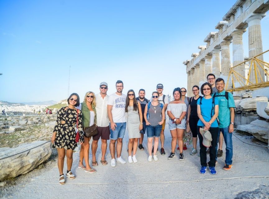 Athens: The Acropolis Walking Group Tour with a French Guide - The Erechtheum and its famous Caryatids