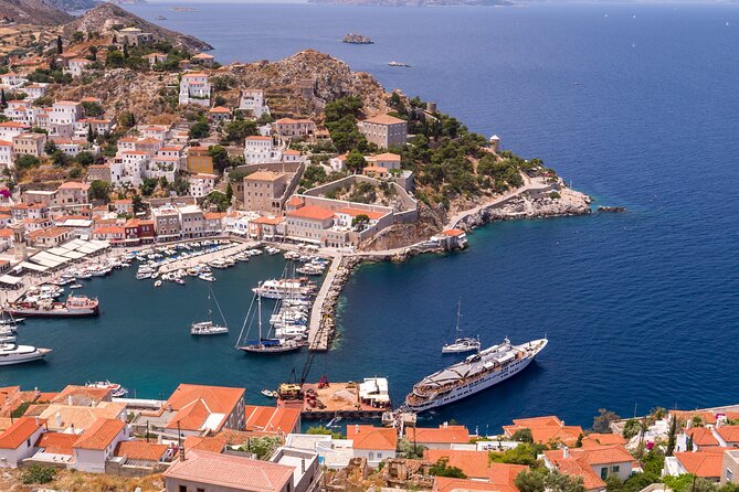 Athens Three-Island Cruise: Hydra, Poros & Aegina w/Lunch Incl - Aegina: pistachios, ancient sights, and possible swimming
