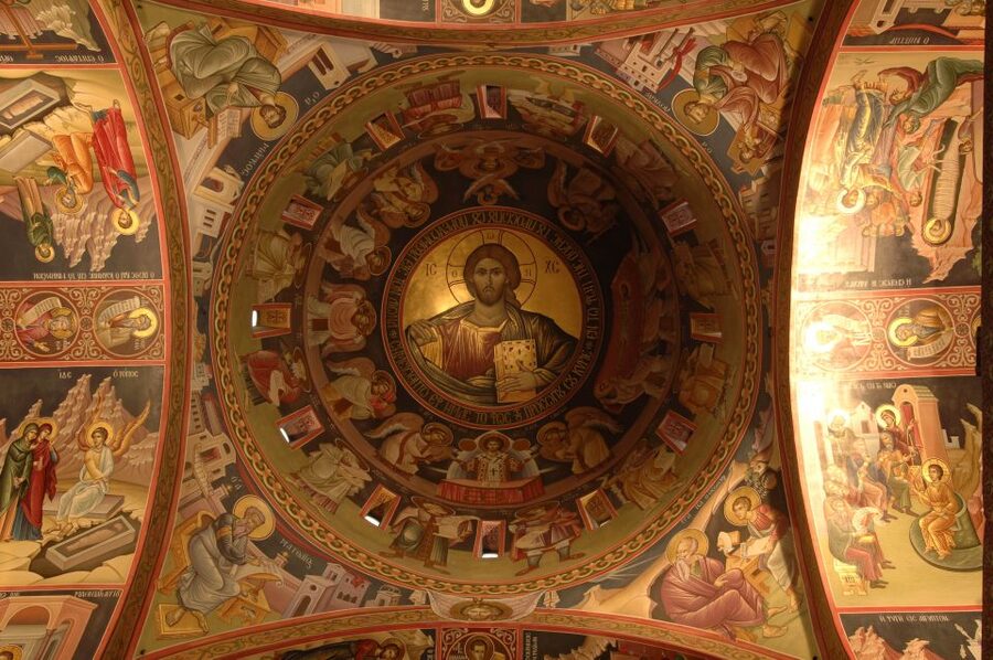 Athens to Meteora: Monasteries & Hidden Caves Bus Tour - Entering three monasteries
