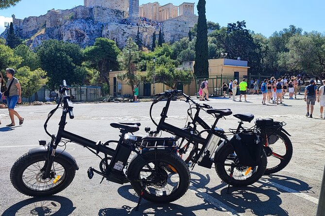 Athens Tour with Electric Bike - Starting Near Monastiraki at Agia Thekla Street