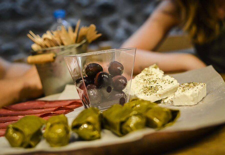 Athens: Ultimate Food Walking Tour with 15 Tastings - Olive tasting, Greek coffee, and orange cake