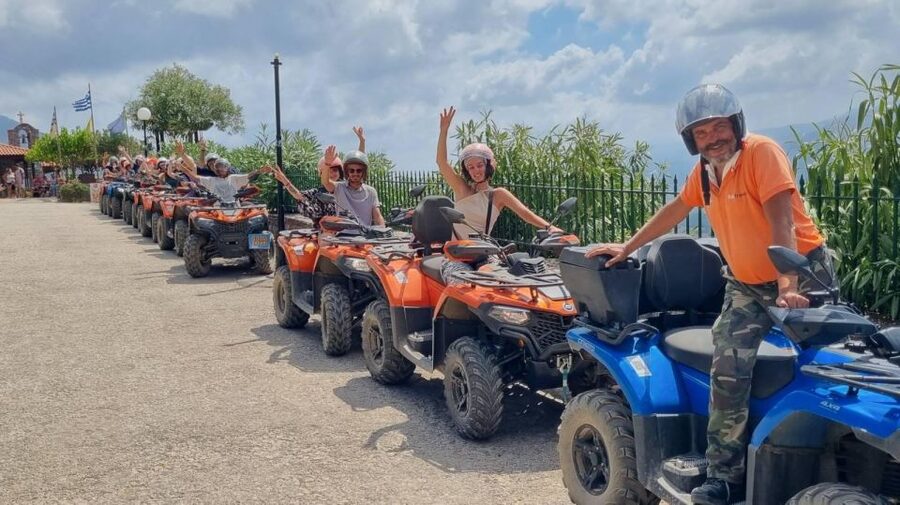 Bali & Panormo Rethymno:Quad Safari & visit Cave 57km 4hours - Food, Water, and What the $96 Includes