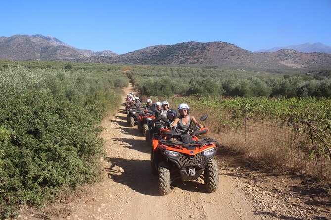 Bali Rethymno Panormo half day quad safari adventure - What the quad ride feels like