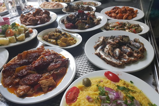 Best Food Tasting Tour of Athens, taste 18+ iconic Greek foods! - Cheese, cured meats, olives, and olive oil