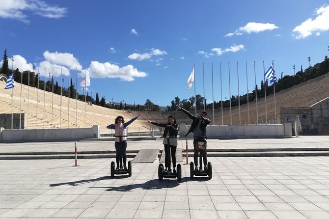 Best of Athens City Segway Tour - Temple of Olympian Zeus, five minutes of ancient scale