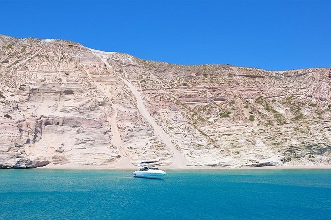 Best of Milos and Poliegos Catamaran snorkelling Cruise with BBQ - The Seagull Islands and unusual rock formations