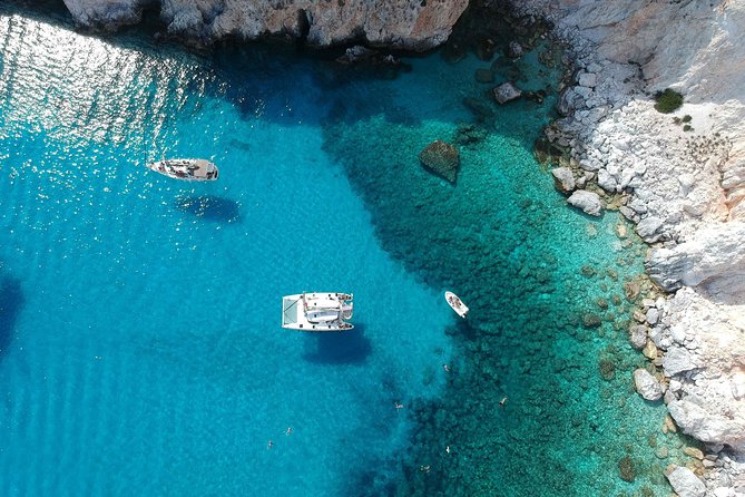 Best of Milos and Poliegos Catamaran snorkelling Cruise with BBQ - Kleftiko, the day’s main event