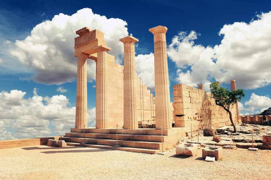 Best of Rhodes Tour including Lindos and Medieval City - Lindos: village lanes, sea views, and the Acropolis choice