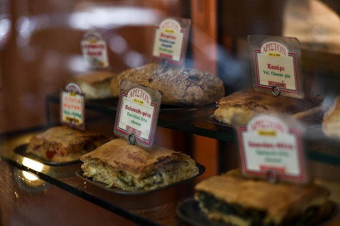 Best Seller: Semi-Private Athens Morning Food Tour (15+ tastings) - Greek olives in many styles