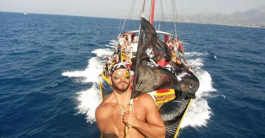 Black Rose Pirate Boat: 5-Hour Trip from Heraklion - St. Georges Bay: The Main Swimming Stop