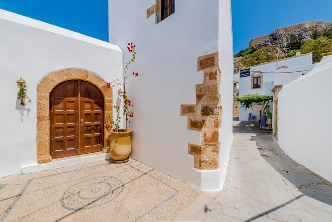 Boat Trip to LINDOS with Swimming Stops at Anthony Quinn's & Tsambika Bays - Tsambika Bay and the first swim stop