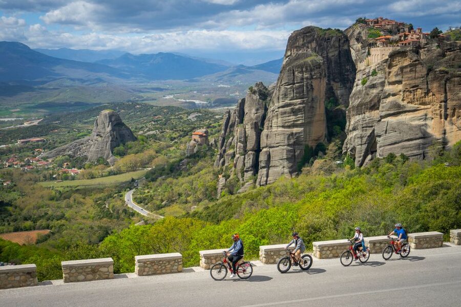 Breath-taking Monasteries Morning E-Bike Tour - Three monastery visits, with the right clothing