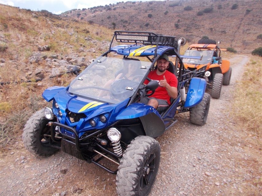 Buggy safari Crete (Transfer and lunch) analipsi- hersonisos - Getting comfortable with the buggy