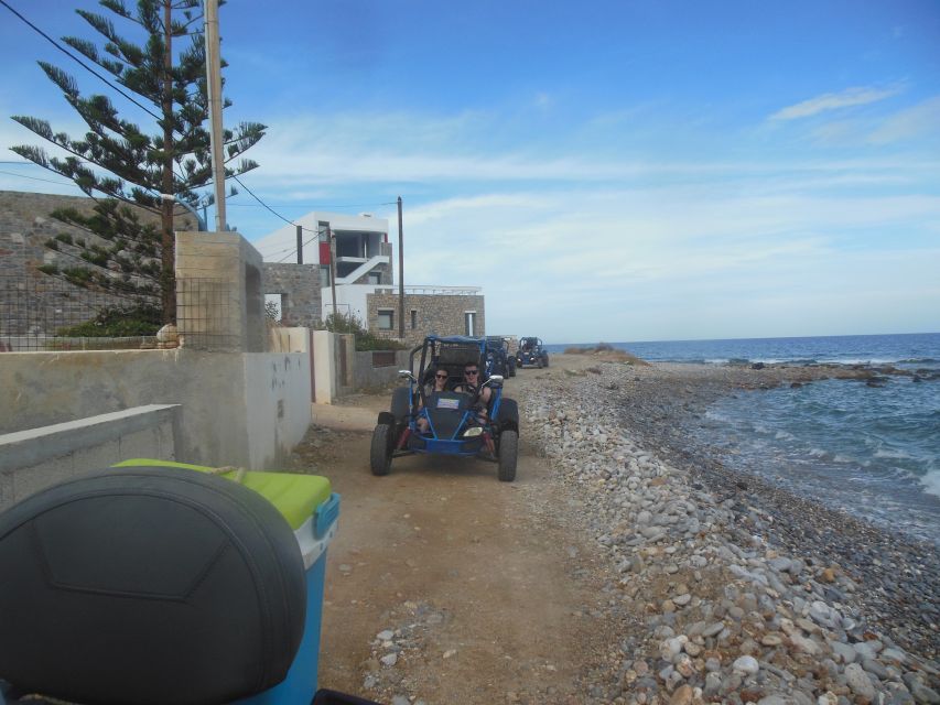 Buggy safari Crete (Transfer and lunch) analipsi- hersonisos - Vassilakis Estate and Cretan olive oil