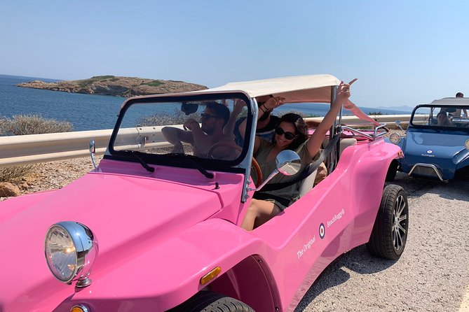 Buggy Tour in Ancient Ruins and Temples around Athens-SOUNIO Poseidon Temple - Lake Vouliagmeni gives the day a welcome pause