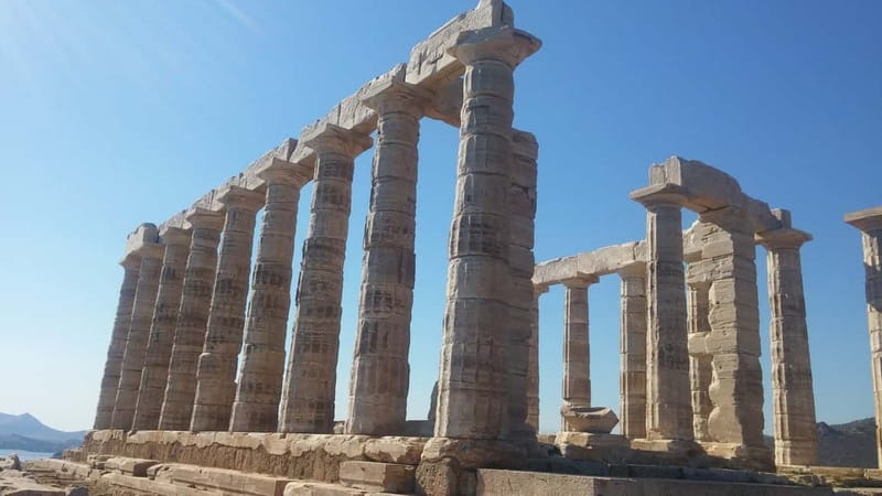 Cape Sounion with Official Guide to the Temple of Poseidon - One hour among the marble columns