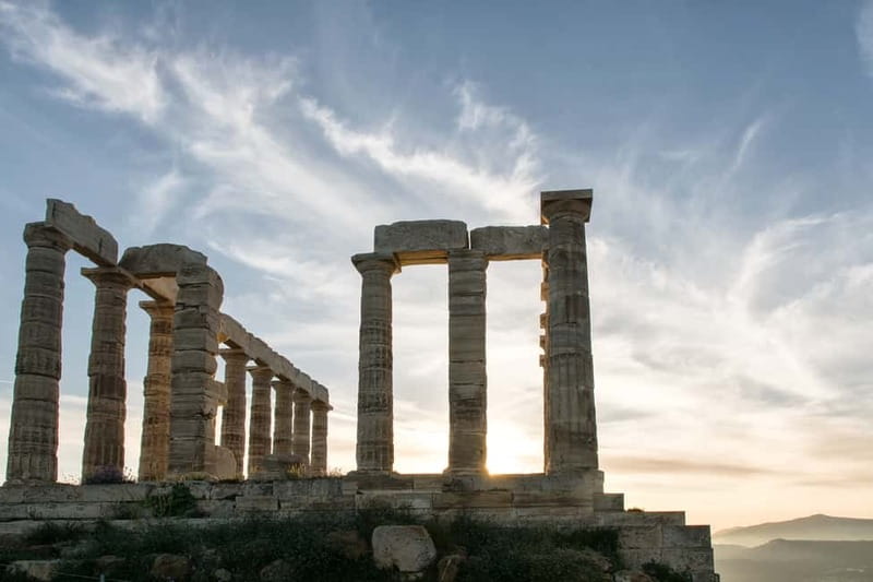 Cape Sounion with Official Guide to the Temple of Poseidon - Meeting at Amalia Hotel and getting on the coach