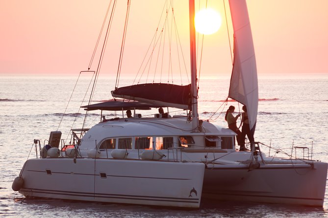 Catamaran Day & Sunset Cruises with meals Drinks and transportation - The sunset option has a different mood