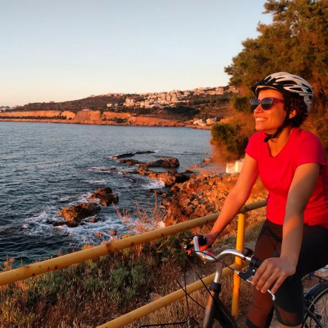 Chania Alternative Sunset Bike Tour - Kaltsounia, raki, and a friendly table-side chat