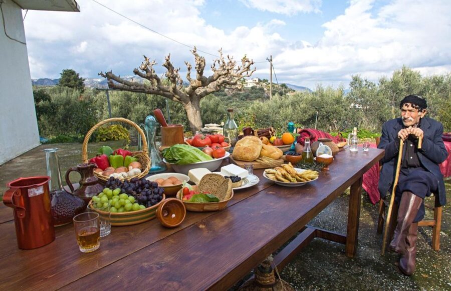 Chania: Authentic Cooking Class in the White Mountains - Cooking dinner with Maria and the group