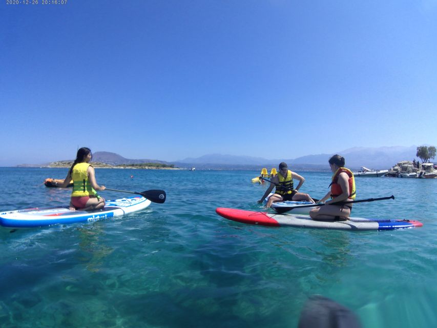 Chania: Boat Trip with Guided Snorkeling & Stand-Up Paddling - A Small Boat Group With Personal Attention