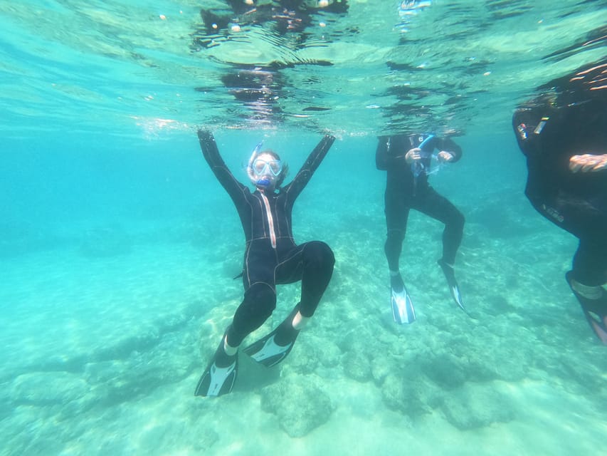 Chania: Boat Trip with Guided Snorkeling Tour - From your hotel to Kalyves and the coast