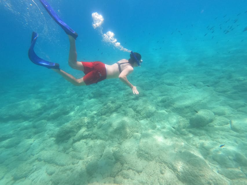 Chania: Boat Trip with Guided Snorkeling Tour - Getting comfortable before you enter the water