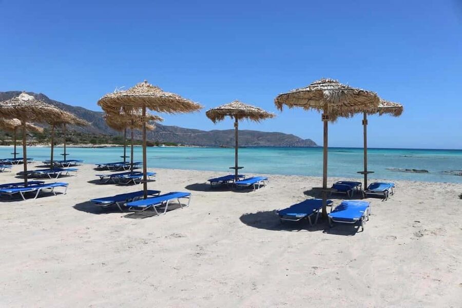 Chania: Elafonisi Beach Day Trip with Elos Stop and Transfer - Hotel pickups and the early ride west