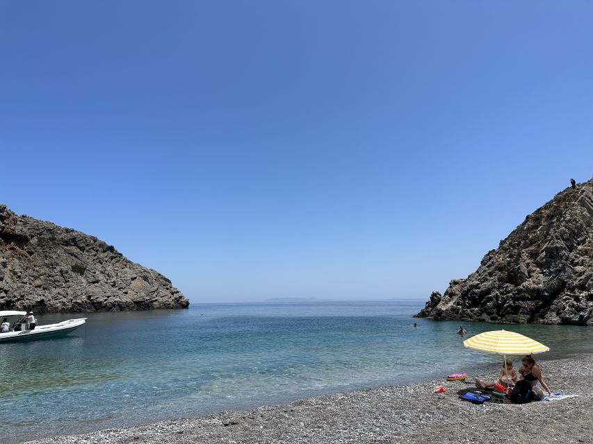 Chania: Menies Beach & Chironisia Bay Cruise with Snorkeling - The boat, crew, and onboard comforts