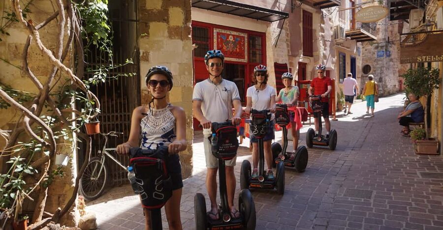 Chania: Old City & Venetian Harbor Discovery on Segways - The Venetian Harbor and its long working life