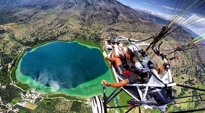Chania: Paratriking Experience with a Professional Pilot - What paratriking in Chania is really like