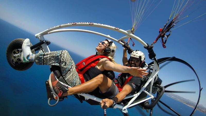 Chania: Paratriking Experience with a Professional Pilot - At the Euphoria Hotel meeting point
