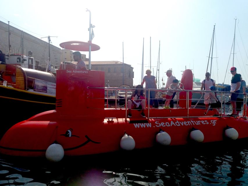 Chania: Semi-Submarine Boat Underwater Experience - What $21 buys you