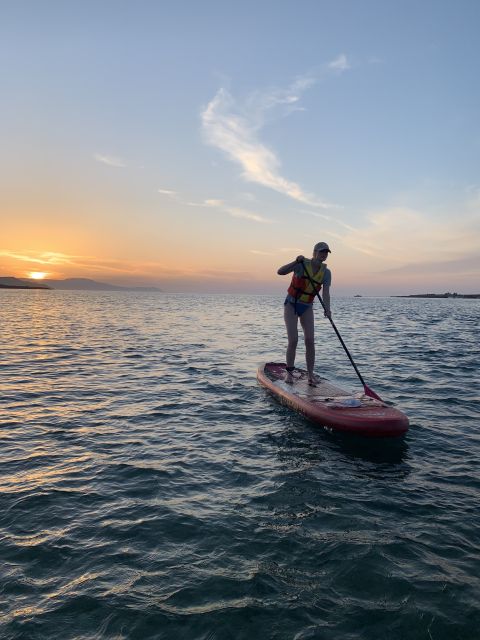 Chania: Stand-up Paddleboard Coastal Sunset Experience - Practical preparation for the evening