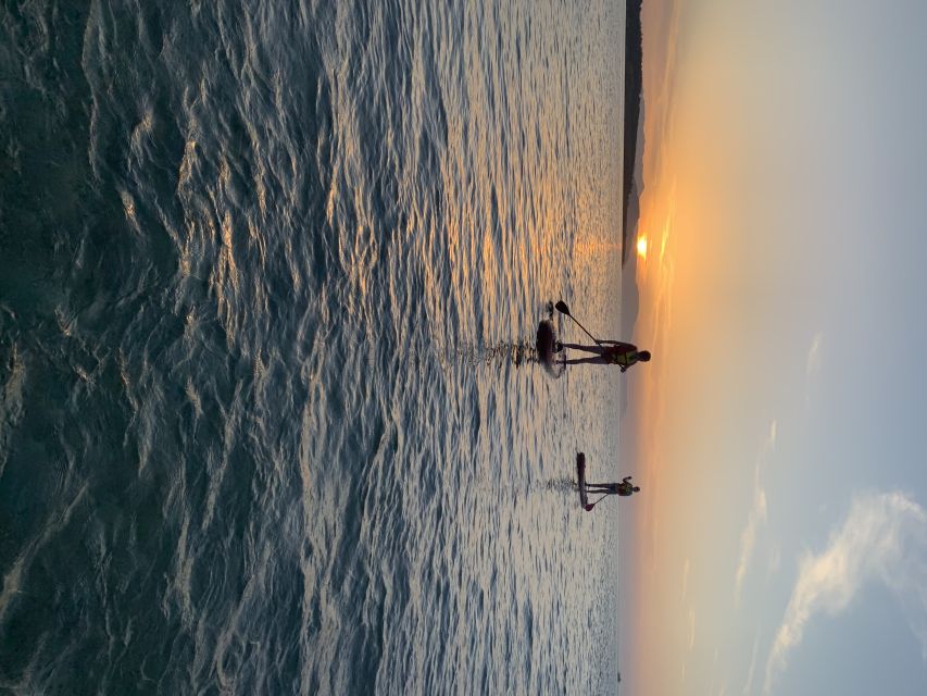 Chania: Stand-up Paddleboard Coastal Sunset Experience - The golden hour from the water