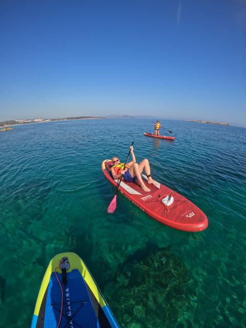 Chania: Stand-up Paddleboard Tour to Lazareta Island - Who should book this Lazareta outing?