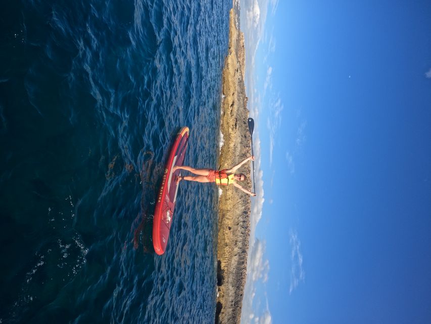 Chania: Stand-up Paddleboard Tour to Lazareta Island - Starting beside New Chora Beach