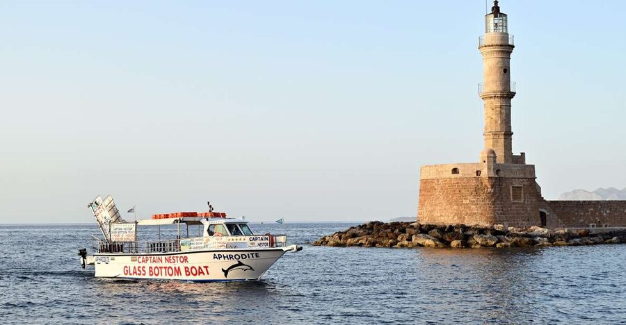 Chania Town: Glass-Bottom Boat Cruise to Thodorou & Lazareta - My verdict on the Chania glass-bottom cruise