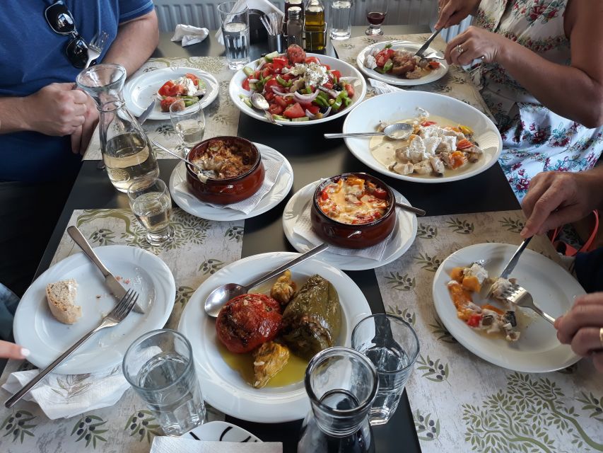 Chania: White Mountains Safari Tour with Lunch and Tastings - Ano Vouves and the ancient olive tree