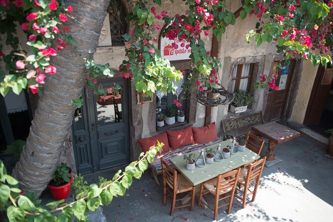 Cooking Class in Traditional cave house in Santorini! - Making the Santorini menu