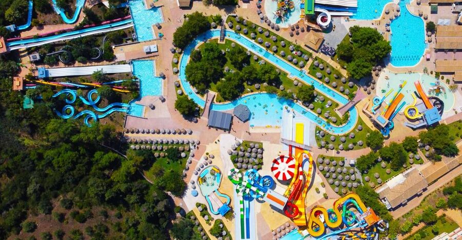 Corfu: Aqualand Water Park 1- or 2-Day Entry Tickets - Finding shade and settling in