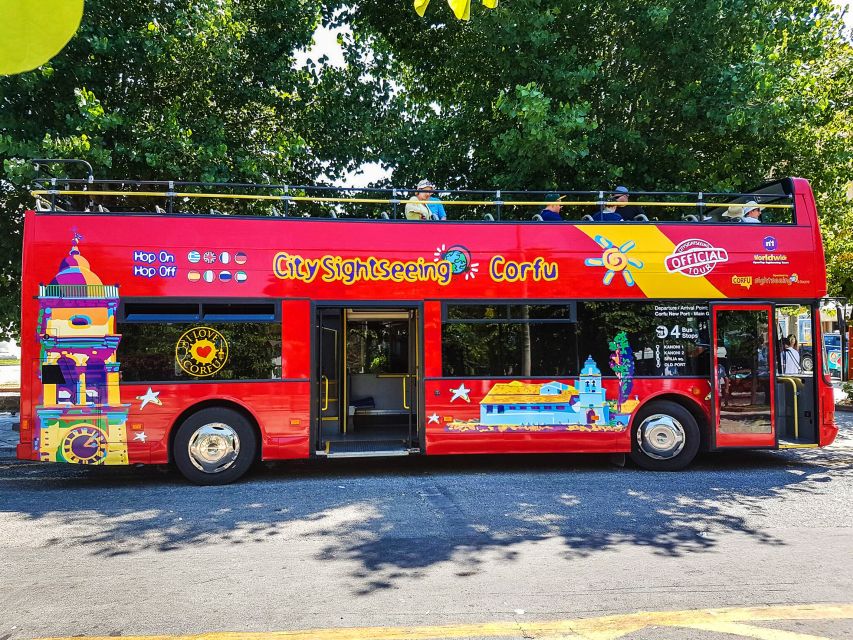 Corfu: City Sightseeing Hop-On Hop-Off Bus Tour - Corfu Old Town and the two fortresses