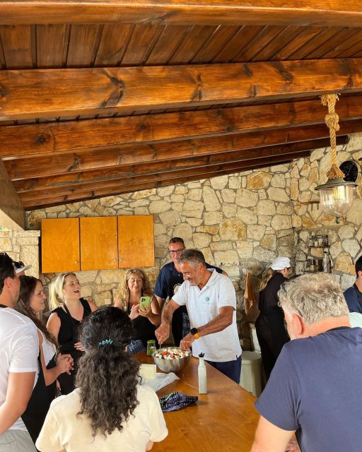 Corfu: Greek Cooking Class & Olive Oil Tasting - Cooking beside the wood oven
