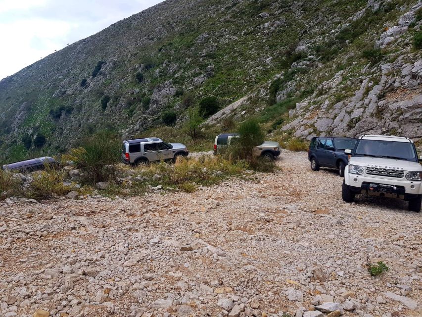 Corfu: Northwest Coast and Village Charms 4x4 Tour - Off-road above Agios Georgios Pagon