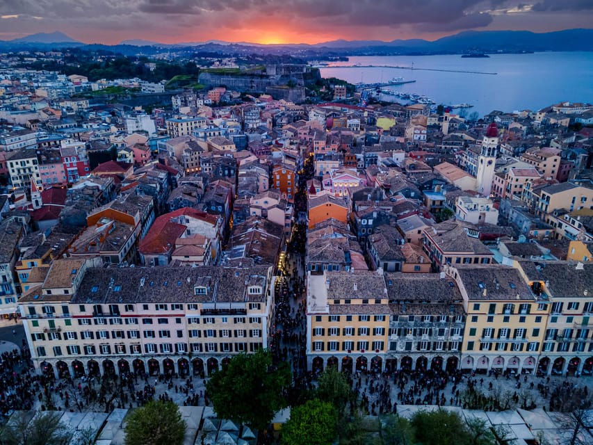 Corfu: Old Town Guided Walking Tour Small Group - What the final 55 minutes feel like