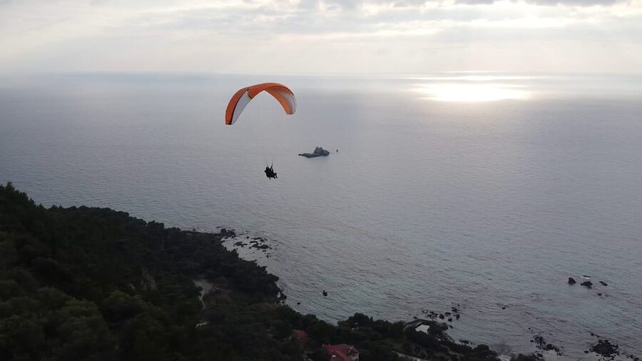 Corfu: Paragliding Tandem Flight Above Pelekas Town - Is $143 good value?