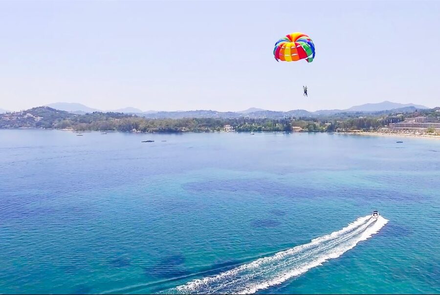 Corfu: Parasailing Adventure Near Corfu Town - The Boat Ride Adds Time, But Not More Flight