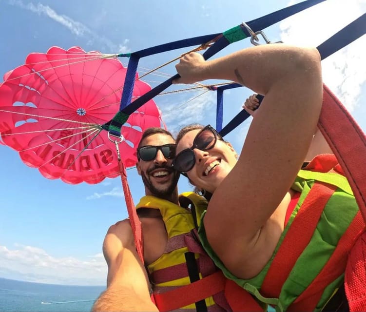 Corfu: Parasailing Experience for 2 in Sidari - The Safety Briefing and Harness Setup