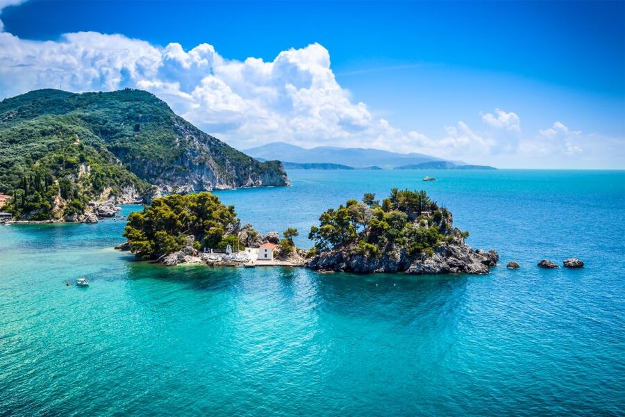 Corfu: Parga, Sivota and Blue Lagoon Full-Day Boat Cruise - Swimming at the Blue Lagoon