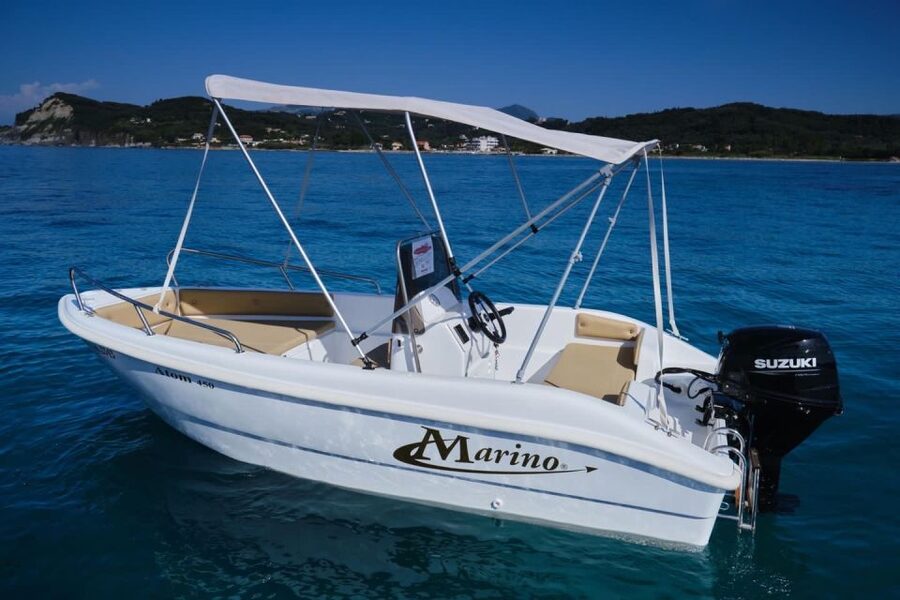Corfu: Premium Boat Rental without Skipper - Cape Drastis from the sea